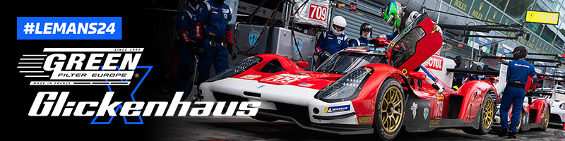 Comme Glickenhaus au 24 heures du Mans 2021, choisissez les filtres à air Green 100% fabriqués en France !